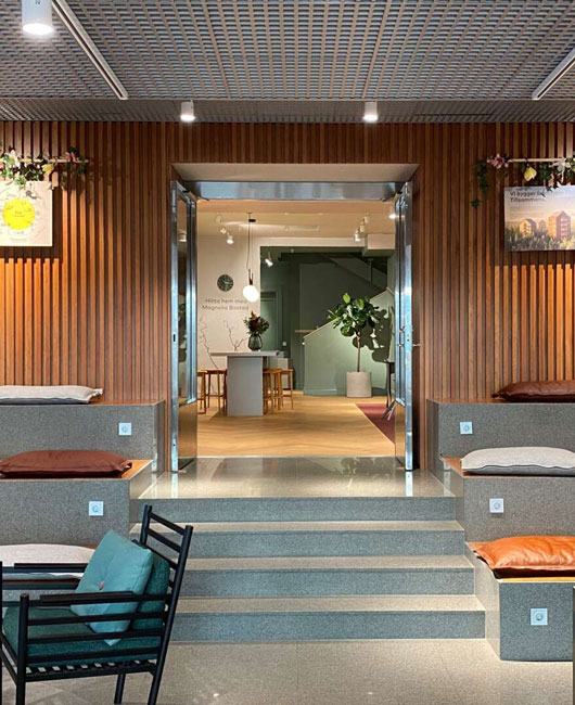 Magnolia Bostad Lobby Stockholm